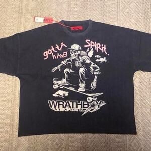 Wrathboy “Gotta Have Spirit” Graphic Tee XL NWT
